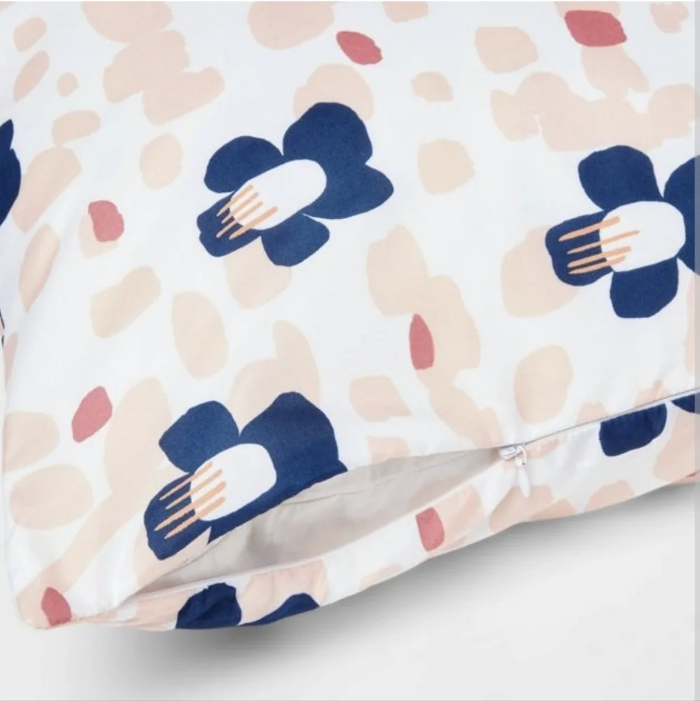 Pillow Cover Blush/Floral - Room Essentials